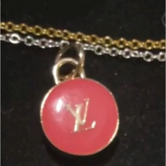 LOUIS VUITTON Double Sided Pink Pull Charm #2 - Picture 4 of 4